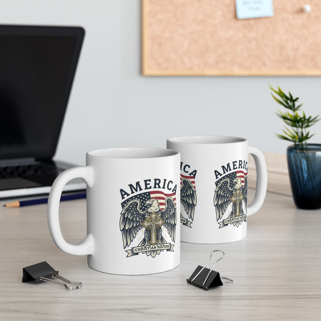 America Christian Nation Mug (11oz/15oz)