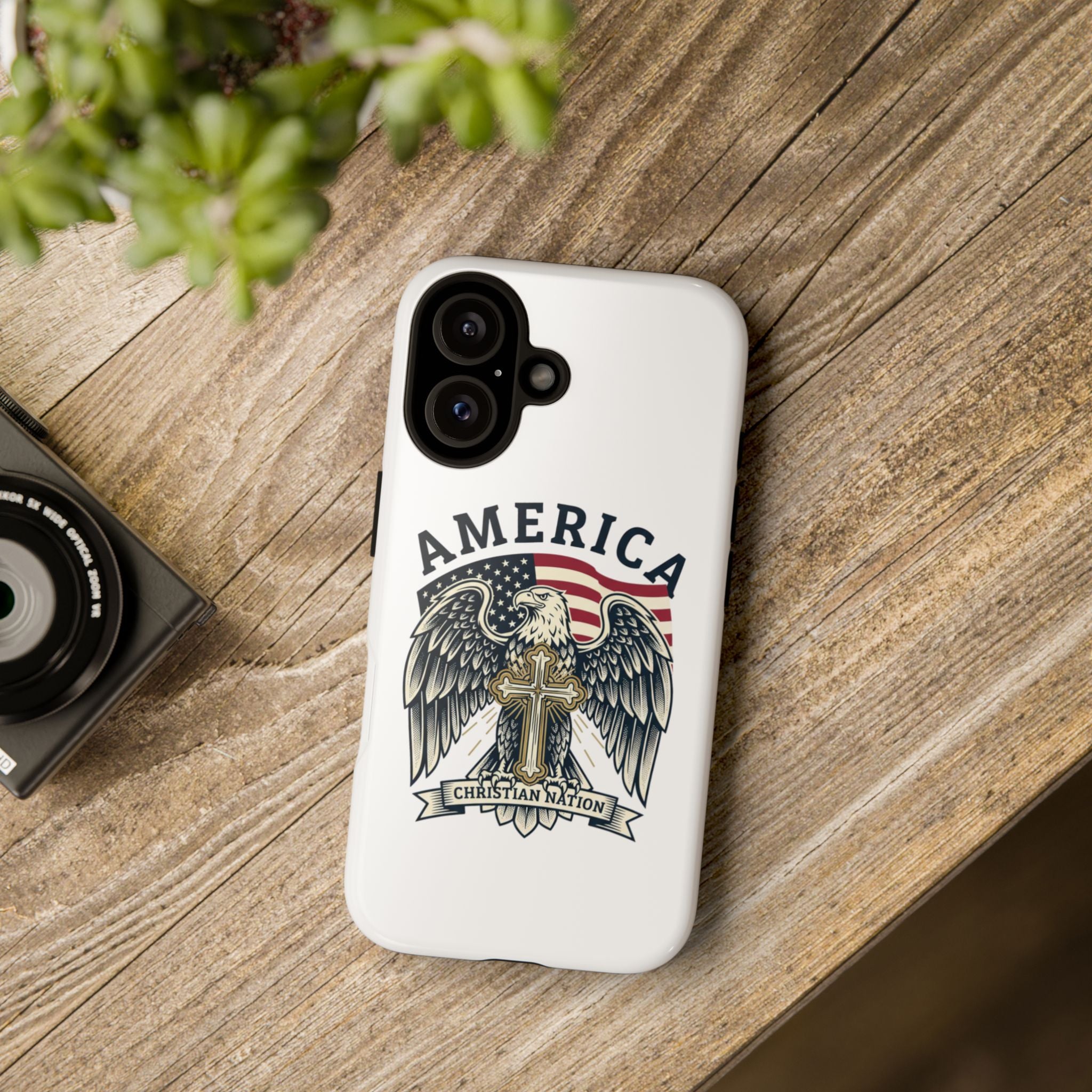 Christian Nation i Phone Case